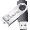 Флешка MEDIARANGE Swivel 4GB Black/Silver (MR907)