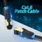 Патч-корд VENTION S/FTP Cat.8 0.5м Black (IKABD)