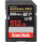 Карта памяти SANDISK SDXC Extreme Pro 512GB UHS-I U3 V30 Class 10 (SDSDXXD-512G-GN4IN)