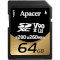 Карта памяти APACER SDXC 64GB UHS-II U3 V90 Class 10 (AP64GSDXC10V9-R)