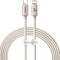 Кабель BASEUS Crystal Shine Series Fast Charging Data Cable Type-C to iP 20W 2м Pink (CAJY001404)