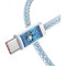 Кабель BASEUS Dynamic Series Fast Charging Data Cable Type-C to Type-C 100W 1м Blue (CALD000203)