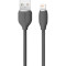 Кабель BASEUS Jelly Liquid Silica Gel Fast Charging Data Cable USB to iP 2.4A 2м Black (CAGD000101)