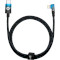 Кабель BASEUS MVP 2 Elbow-shaped Fast Charging Data Cable Type-C to iP 20W 1м Black/Blue (CAVP000221)
