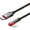 Кабель BASEUS MVP 2 Elbow-shaped Fast Charging Data Cable Type-C to iP 20W 1м Black/Red (CAVP000220)