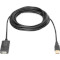 Активний USB подовжувач DIGITUS USB2.0 AM/AF 5м Black (DA-70130-4)