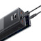 Повербанк USAMS US-CD185 PB68 Dual QC3.0+PD 65W Digital Display Fast Charging 30000mAh Black (US-CD185/US-SJ567)