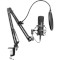 Мікрофон для стримінгу/подкастів SANDBERG Streamer USB Microphone Kit (126-07)