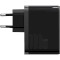 Зарядний пристрій BASEUS GaN5 Pro Fast Charger C+U 100W Black w/Type-C to Type-C cable (CCGP090201)