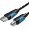 Кабель VENTION USB AM/BM Print 1м (VAS-A16-B100)