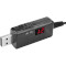 Кабель живлення USB to DC KEWEISI 5V to 9V/12V 5.5x2.1mm + 3.5x1.35mm 0.8м