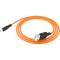 Кабель HOCO X21 Plus USB-A to Lightning 1м Black/Orange