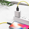 Кабель HOCO X21 Plus USB-A to Lightning 1м Black/Yellow