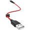 Кабель HOCO X21 Plus USB-A to Micro-USB 0.25м Black/Red