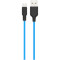 Кабель HOCO X21 Plus USB-A to Micro-USB 1м Black/Blue