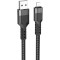 Кабель HOCO U110 USB-A to Lightning 1.2м Black
