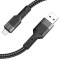 Кабель HOCO U110 USB-A to Micro-USB 1.2м Black