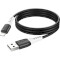 Кабель HOCO X82 USB-A to Lightning 1м Black