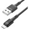 Кабель HOCO X83 Victory USB-A to Micro-USB 1м Black