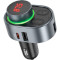 FM-трансмітер HOCO E72 Alegria PD30W Car Charger with FM Transmitter