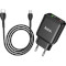 Зарядное устройство HOCO N5 Favor Dual Port PD20W+QC3.0 Charger Black w/Type-C to Type-C cable (6931474738936)
