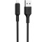 Кабель HOCO X25 Soarer USB-A to Lightning 1м Black