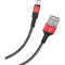 Кабель HOCO X26 Xpress USB-A to Type-C 1м Black/Red