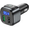 FM-трансмиттер HOCO E67 Fighter QC3.0 Car Charger with FM Transmitter