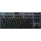 Клавіатура бездротова LOGITECH G915 TKL Lightspeed Wireless RGB Keyboard Tactile Carbon (920-009503)