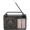 Радіоприймач GOLON RX-607 Black
