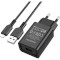 Зарядний пристрій BOROFONE BA68AL Glacier 1xUSB-A, 2.1A Black w/Lightning cable (BA68ALB)