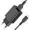 Зарядний пристрій BOROFONE BA68AM Glacier 1xUSB-A, 2.1A Black w/Micro-USB cable