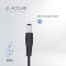 Кабель живлення USB to DC ACCLAB 5.5x2.5mm 12V/1A 1м Black (1283126552847)