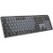 Клавиатура беспроводная LOGITECH MX Mechanical Clicky Graphite (920-010759)