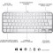 Клавіатура бездротова LOGITECH MX Keys Mini UA Pale Gray (920-010499)