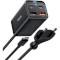 Зарядное устройство BASEUS GaN3 Pro Desktop Fast Charger 2C+2U 65W Black w/Type-C to Type-C cable (CCGP040101)