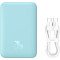 Повербанк MagSafe BASEUS Magnetic Mini Wireless Fast Charge Power Bank 20W 10000mAh Blue (P10022100312-00/PPCX030003)