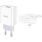 Зарядний пристрій HOCO C81A Asombroso 1xUSB-A White w/Lightning cable (6931474727947)