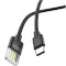 Кабель HOCO U55 Outstanding USB-A to Type-C 1.2м Black