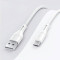 Кабель USAMS US-SJ501 U68 Type-C Charging & Data Cable 1м White (SJ501USB02)