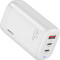 Зарядний пристрій REMAX Ligil RP-U55 GaN 65W, 3xUSB, QC, PD White