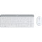 Комплект бездротовий LOGITECH MK470 Slim Wireless Combo UA Off-White (920-009205)