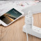 Зарядний пристрій HOCO C12 Smart 2xUSB-A, 2.4A White w/Micro-USB cable (6957531047773)