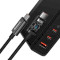 Зарядний пристрій BASEUS GaN5 Pro Fast Charger 2C+U 140W Black w/Type-C to Type-C cable (CCGP100201)