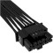 Кабель живлення для відеокарти CORSAIR Premium Individually Sleeved 12+4pin PCIe Gen 5 600W 12VHPWR Black (CP-8920331)