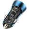 Автомобильное зарядное устройство BASEUS Golden Contactor Pro Dual Quick Charger U+C 40W Blue (CCJD-03)