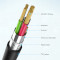 Кабель CHOETECH AC0002 USB-A to Type-C Cable 1м Black