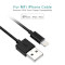 Кабель CHOETECH IP0026 MFI USB-A to Lightning Cable 1.2м Black (IP0026-BK)