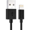 Кабель CHOETECH IP0027 MFI USB-A to Lightning Cable 1.8м Black (IP0027-BK)