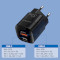 Зарядний пристрій CHOETECH PD5006 33W USB-C PD GaN Wall Charger Black